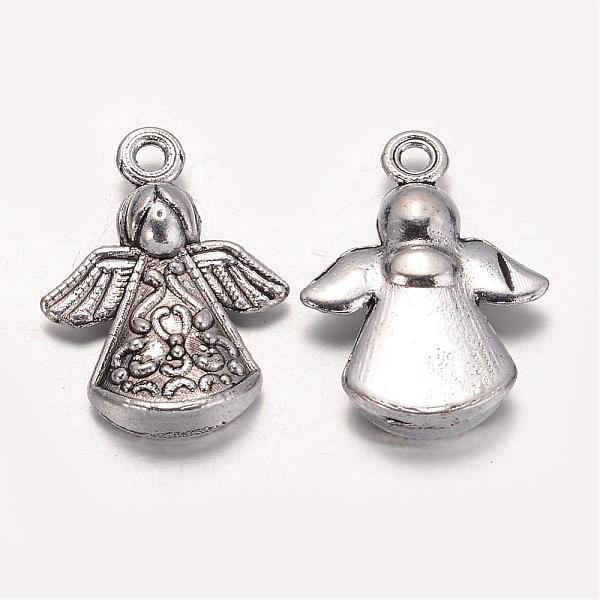 PandaHall Tibetan Style Alloy Angel Pendants, Lead Free and Cadmium Free, Antique Silver, 22x16.5x5.5mm, Hole: 2mm Alloy Angel & Fairy
PandaHall Tibetan Style Alloy Angel Pendants, Lead Free and Cadmium Free, Antique Silver, 22x16.5x5.5mm, Hole: 2mm Alloy Angel & Fairy
