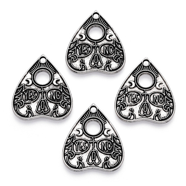 PandaHall Tibetan Style Alloy Pendants, Heart with Word, Antique Silver, 26x22.5x1mm, Hole: 1.8mm Alloy Heart
PandaHall Tibetan Style Alloy Pendants, Heart with Word, Antique Silver, 26x22.5x1mm, Hole: 1.8mm Alloy Heart
