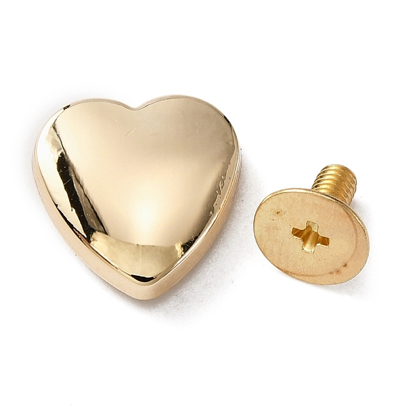 PandaHall Alloy Screw Back Rivets, with Iron Screw, Heart, for DIY Leather Belt, Handbag, Purse Accessories, Golden, 1.4x1.4x0.45cm Alloy
PandaHall Alloy Screw Back Rivets, with Iron Screw, Heart, for DIY Leather Belt, Handbag, Purse Accessories, Golden, 1.4x1.4x0.45cm Alloy