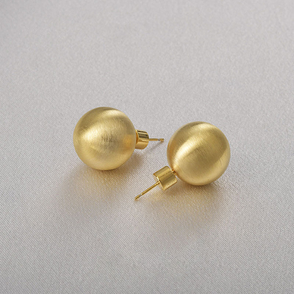 PandaHall Round Ball Drawbench Brass Ear False Plugs for Women, Real 18K Gold Plated, 28x16mm Brass Round
PandaHall Round Ball Drawbench Brass Ear False Plugs for Women, Real 18K Gold Plated, 28x16mm Brass Round