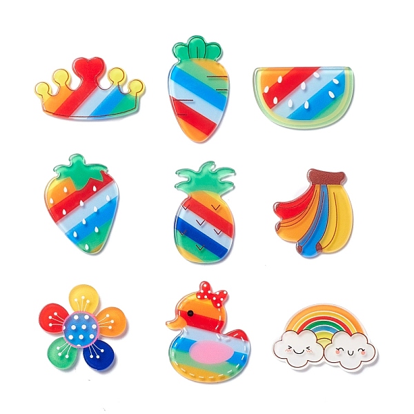PandaHall Acrylic Cabochons Suitable for Hair Pins, Hair Accessories and Clothing for Decoration, Mixed Color, 21~34.5x20~34x2mm Acrylic..., Multicolor
PandaHall Acrylic Cabochons Suitable for Hair Pins, Hair Accessories and Clothing for Decoration, Mixed Color, 21~34.5x20~34x2mm Acrylic..., Multicolor