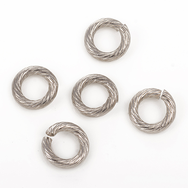 PandaHall 304 Stainless Steel Jump Ring, Open Jump Rings, Stainless Steel Color, 12 Gauge, 10x2mm, Inner Diameter: 6mm 304 Stainless Steel
PandaHall 304 Stainless Steel Jump Ring, Open Jump Rings, Stainless Steel Color, 12 Gauge, 10x2mm, Inner Diameter: 6mm 304 Stainless Steel