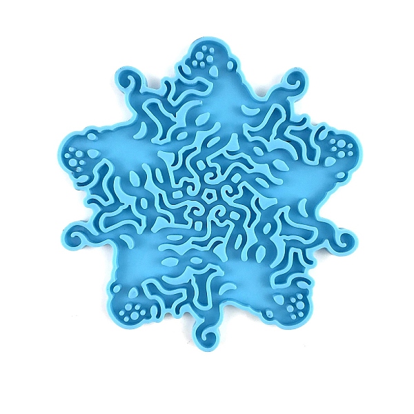 PandaHall DIY Christmas Snowflake Pendant Food Grade Silicone Molds, Resin Casting Molds, for UV Resin, Epoxy Resin Jewelry Making, Octopus...
PandaHall DIY Christmas Snowflake Pendant Food Grade Silicone Molds, Resin Casting Molds, for UV Resin, Epoxy Resin Jewelry Making, Octopus...