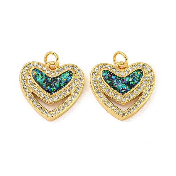 PandaHall Valentine's Day Brass Micro Pave Cubic Zirconia with Synthetic Opal Pendants, with Jump Ring, Flat Round, Real 18K Gold Plated...
PandaHall Valentine's Day Brass Micro Pave Cubic Zirconia with Synthetic Opal Pendants, with Jump Ring, Flat Round, Real 18K Gold Plated...