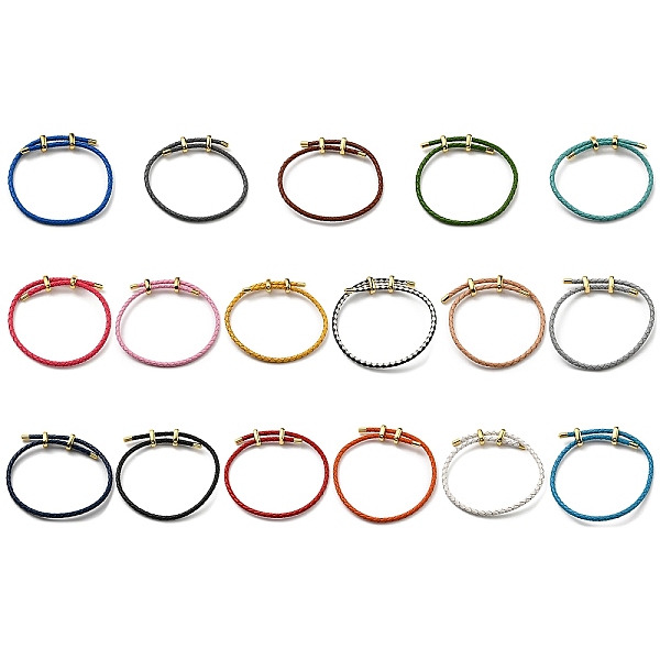 PandaHall Leather Braided Cord Bracelets, Adjustable Bracelet, Mixed Color, Inner Diameter: 5/8~2-7/8 inch(1.5~7.3cm) Leather Multicolor
PandaHall Leather Braided Cord Bracelets, Adjustable Bracelet, Mixed Color, Inner Diameter: 5/8~2-7/8 inch(1.5~7.3cm) Leather Multicolor