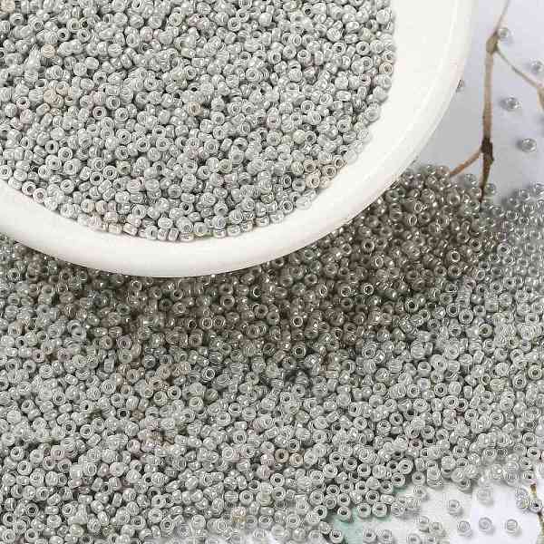 PandaHall MIYUKI Round Rocailles Beads, Japanese Seed Beads, (RR1866) Opaque Gray Luster, 15/0, 1.5mm, Hole: 0.7mm, about 5555pcs/bottle...
PandaHall MIYUKI Round Rocailles Beads, Japanese Seed Beads, (RR1866) Opaque Gray Luster, 15/0, 1.5mm, Hole: 0.7mm, about 5555pcs/bottle...
