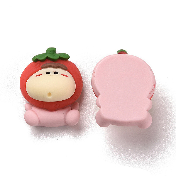 PandaHall Opaque Resin Cabochons, Mini Tomoto Doll, Pink, 21.5x17.5x12.5mm Resin Doll Pink
PandaHall Opaque Resin Cabochons, Mini Tomoto Doll, Pink, 21.5x17.5x12.5mm Resin Doll Pink
