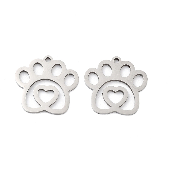 PandaHall 201 Stainless Steel Pendants, Laser Cut, Paw Print Charm, Stainless Steel Color, 16.5x17x1mm, Hole: 1.4mm 201 Stainless Steel Paw...
PandaHall 201 Stainless Steel Pendants, Laser Cut, Paw Print Charm, Stainless Steel Color, 16.5x17x1mm, Hole: 1.4mm 201 Stainless Steel Paw...