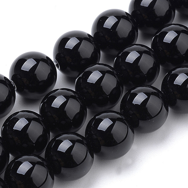 PandaHall Natural Obsidian Beads Strands, Round, 6mm, Hole: 1mm, about 70pcs/strand, 15.7 inch Obsidian Round
PandaHall Natural Obsidian Beads Strands, Round, 6mm, Hole: 1mm, about 70pcs/strand, 15.7 inch Obsidian Round
