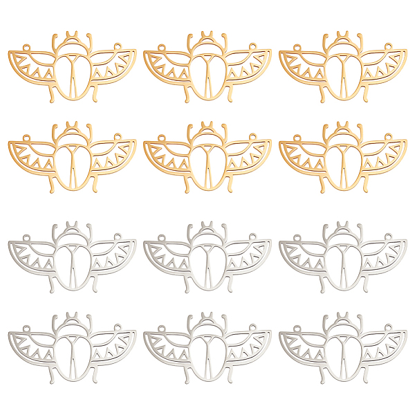 PandaHall DICOSMETIC 12Pcs 2 Colors Hollow Cicada Charm Golden Insect Bug Charm Fly Insect Theme Charm Filigree Stainless Steel Cicada...
PandaHall DICOSMETIC 12Pcs 2 Colors Hollow Cicada Charm Golden Insect Bug Charm Fly Insect Theme Charm Filigree Stainless Steel Cicada...