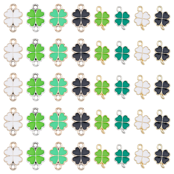 PandaHall BENECREAT DIY Jewelry Making Findings Kit, Including Alloy Enamel Pendants & CCB Plastic Connector Charms, Clover, Mixed Color..., Multicolor
PandaHall BENECREAT DIY Jewelry Making Findings Kit, Including Alloy Enamel Pendants & CCB Plastic Connector Charms, Clover, Mixed Color..., Multicolor