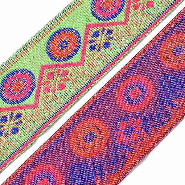 PandaHall Embroidery Polyester Ribbons, Jacquard Ribbon, Garment Accessories, Floral Pattern, Green Yellow, 2 inch(50mm), 7m/roll Polyester...
PandaHall Embroidery Polyester Ribbons, Jacquard Ribbon, Garment Accessories, Floral Pattern, Green Yellow, 2 inch(50mm), 7m/roll Polyester...