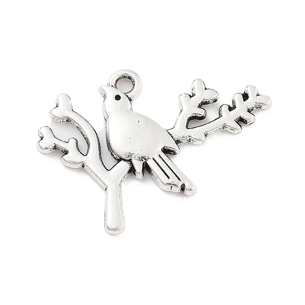 PandaHall Tibetan Style Alloy Pendants, Antique Silver, Bird, 18x25x2mm, Hole: 2mm Alloy Bird
PandaHall Tibetan Style Alloy Pendants, Antique Silver, Bird, 18x25x2mm, Hole: 2mm Alloy Bird