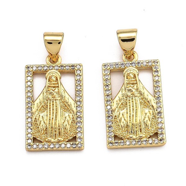 PandaHall Brass Micro Pave Clear Cubic Zirconia Pendants, Long-Lasting Plated, Rectangle with Jesus, Real 18K Gold Plated, 25x11x1.5mm, Hole...
PandaHall Brass Micro Pave Clear Cubic Zirconia Pendants, Long-Lasting Plated, Rectangle with Jesus, Real 18K Gold Plated, 25x11x1.5mm, Hole...