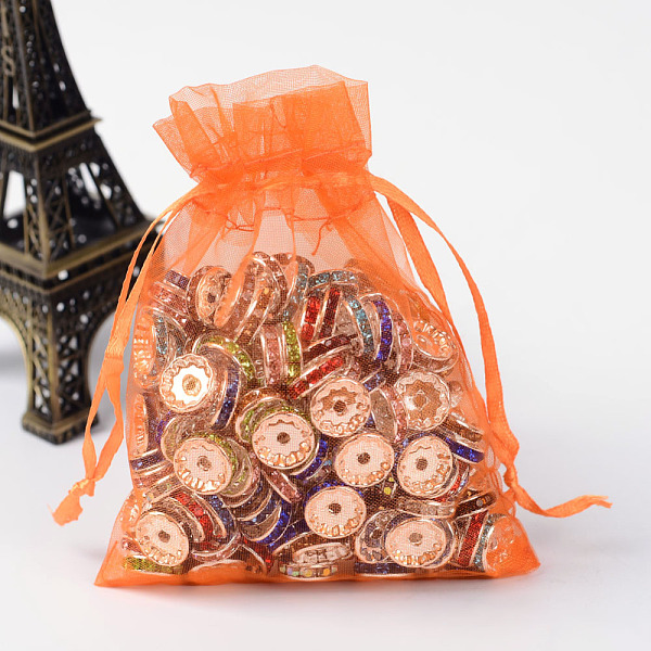 PandaHall Organza Gift Bags with Drawstring, Jewelry Pouches, Wedding Party Christmas Favor Gift Bags, Orange Red, 12x9cm Organza Rectangle...
PandaHall Organza Gift Bags with Drawstring, Jewelry Pouches, Wedding Party Christmas Favor Gift Bags, Orange Red, 12x9cm Organza Rectangle...