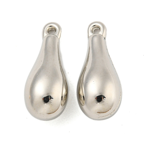 PandaHall CCB Plastic Pendants, Teardrop Charms, Platinum, 25x9.5x10mm, Hole: 1.5mm Plastic Teardrop
PandaHall CCB Plastic Pendants, Teardrop Charms, Platinum, 25x9.5x10mm, Hole: 1.5mm Plastic Teardrop