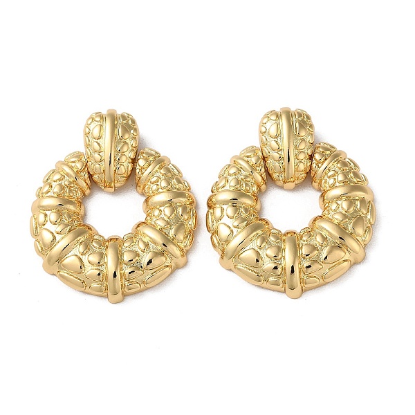 PandaHall Rack Plating Brass Pendants, Round Ring Charm, Real 16K Gold Plated, 30.5mm, Hole: 3.5x2mm Brass Ring
PandaHall Rack Plating Brass Pendants, Round Ring Charm, Real 16K Gold Plated, 30.5mm, Hole: 3.5x2mm Brass Ring