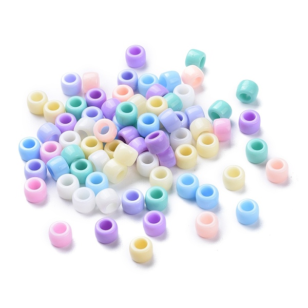 PandaHall Mixed Color Chunky Acrylic Donut Spacer Beads for Kids Jewelry, 8x6mm, Hole: 4mm Acrylic Donut Multicolor
PandaHall Mixed Color Chunky Acrylic Donut Spacer Beads for Kids Jewelry, 8x6mm, Hole: 4mm Acrylic Donut Multicolor