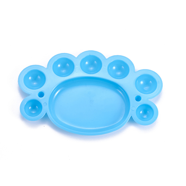 PandaHall Plastic Watercolor Oil Palette, Baby Feet, Deep Sky Blue, 165x102x11mm Plastic Blue
PandaHall Plastic Watercolor Oil Palette, Baby Feet, Deep Sky Blue, 165x102x11mm Plastic Blue
