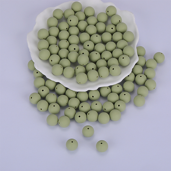 PandaHall Round Silicone Focal Beads, Chewing Beads For Teethers, DIY Nursing Necklaces Making, Yellow Green, 15mm, Hole: 2mm Silicone Round
PandaHall Round Silicone Focal Beads, Chewing Beads For Teethers, DIY Nursing Necklaces Making, Yellow Green, 15mm, Hole: 2mm Silicone Round