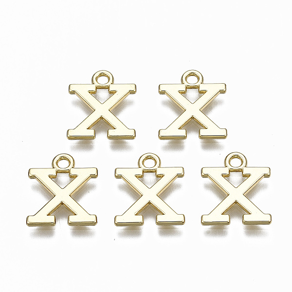 PandaHall Alloy Charms, Cadmium Free & Nickel Free & Lead Free, Alphabet, Real 16K Gold Plated, Letter.X, 14x12x1mm, Hole: 1.6mm Alloy...
PandaHall Alloy Charms, Cadmium Free & Nickel Free & Lead Free, Alphabet, Real 16K Gold Plated, Letter.X, 14x12x1mm, Hole: 1.6mm Alloy...