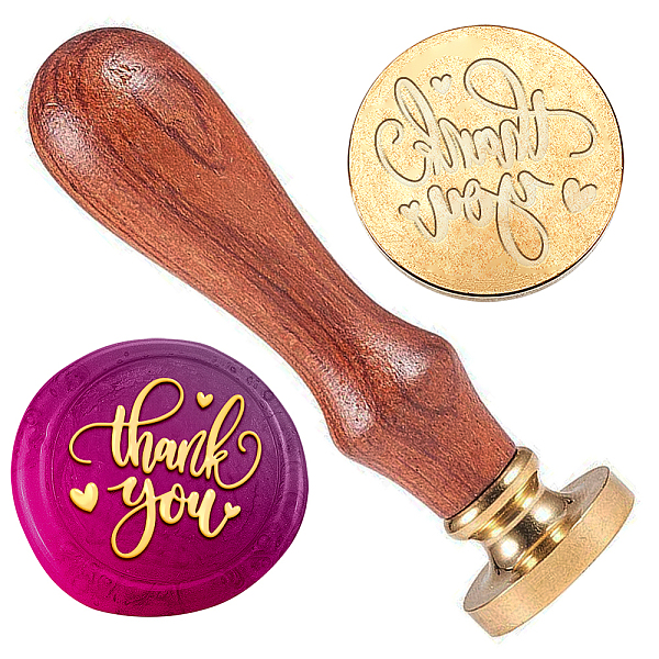 PandaHall Wax Seal Stamp Set, Golden Tone Sealing Wax Stamp Solid Brass Head, with Retro Wood Handle, for Envelopes Invitations, Gift Card...
PandaHall Wax Seal Stamp Set, Golden Tone Sealing Wax Stamp Solid Brass Head, with Retro Wood Handle, for Envelopes Invitations, Gift Card...