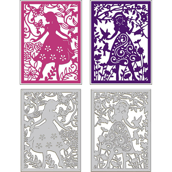 PandaHall GLOBLELAND 2Set Woman Plant Frame Background Cutting Dies for Card Making Ladies Lace Border Metal Die Cuts Cutting Dies Template...
PandaHall GLOBLELAND 2Set Woman Plant Frame Background Cutting Dies for Card Making Ladies Lace Border Metal Die Cuts Cutting Dies Template...