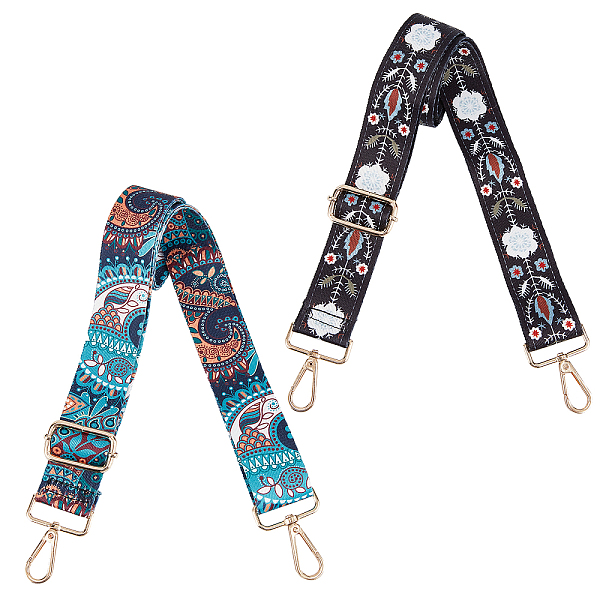 PandaHall SUPERFINDINGS Nylon Bag Tape, with Light Gold Alloy Adjuster & Swivel Clasps, Bag Replacement Accessories, Mixed Color, 76~135.5cm..., Multicolor
PandaHall SUPERFINDINGS Nylon Bag Tape, with Light Gold Alloy Adjuster & Swivel Clasps, Bag Replacement Accessories, Mixed Color, 76~135.5cm..., Multicolor