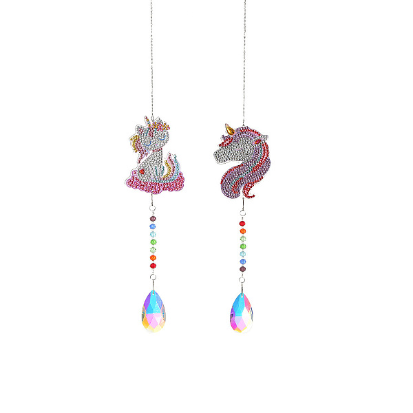 PandaHall DIY Diamond Painting Suncatcher Pendant Decoration Kit, Including Acrylic Board, Resin Rhinestones Bag, Diamond Sticky Pen, Tray...
PandaHall DIY Diamond Painting Suncatcher Pendant Decoration Kit, Including Acrylic Board, Resin Rhinestones Bag, Diamond Sticky Pen, Tray...