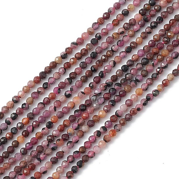 PandaHall Natural Red Corundum/Ruby and Sapphire Beads Strands, Faceted, Round, 2~2.5mm, Hole: 0.5mm, about 171pcs/strand, 14.96''(38cm)...
PandaHall Natural Red Corundum/Ruby and Sapphire Beads Strands, Faceted, Round, 2~2.5mm, Hole: 0.5mm, about 171pcs/strand, 14.96''(38cm)...