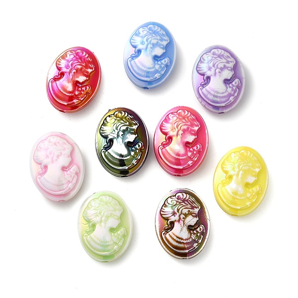 PandaHall UV Plating Opaque Iridescent Acrylic Beads, Oval, Mixed Color, 29x22.5x12mm, Hole: 2.5mm Acrylic Oval Multicolor
PandaHall UV Plating Opaque Iridescent Acrylic Beads, Oval, Mixed Color, 29x22.5x12mm, Hole: 2.5mm Acrylic Oval Multicolor