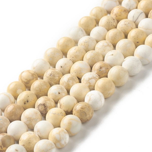 PandaHall Natural Imperial Jasper Beads Strands, Dyed, Round, Moccasin, 8~8.5mm, Hole: 1~1.2mm, about 47~48pcs/strand, 15.16 inch(38.5cm)..., Orange
PandaHall Natural Imperial Jasper Beads Strands, Dyed, Round, Moccasin, 8~8.5mm, Hole: 1~1.2mm, about 47~48pcs/strand, 15.16 inch(38.5cm)..., Orange