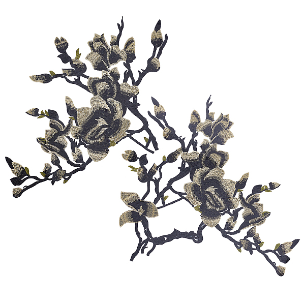 PandaHall Polyseter Appliqu, Ornament Accessories, Flower, Olive, 365~480x260~460x0.8mm Polyester Flower Green
PandaHall Polyseter Appliqu, Ornament Accessories, Flower, Olive, 365~480x260~460x0.8mm Polyester Flower Green