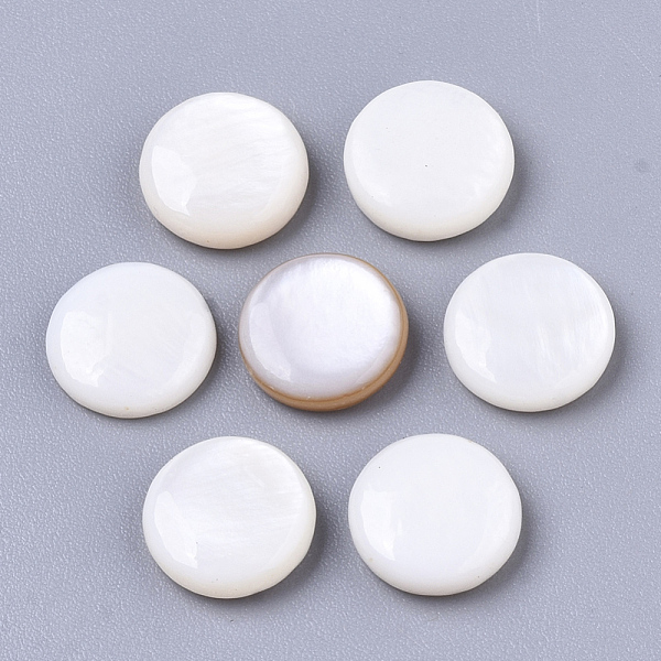 PandaHall Natural Freshwater Shell Cabochons, Flat Round, Seashell Color, 8x2mm Freshwater Shell Flat Round
PandaHall Natural Freshwater Shell Cabochons, Flat Round, Seashell Color, 8x2mm Freshwater Shell Flat Round