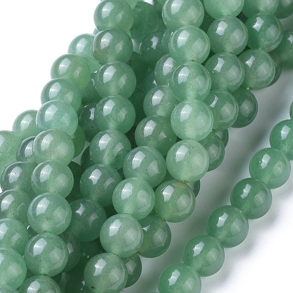 PandaHall Natural Green Aventurine Beads Strands, Round, 8mm, Hole: 1mm, about 47~48pcs/strand, 15~16 inch Green Aventurine Round
PandaHall Natural Green Aventurine Beads Strands, Round, 8mm, Hole: 1mm, about 47~48pcs/strand, 15~16 inch Green Aventurine Round
