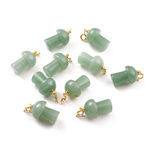 PandaHall Natural Green Aventurine Pendants, with Platinum Tone Brass Findings, Mushroom, 33mm Green Aventurine Mushroom
PandaHall Natural Green Aventurine Pendants, with Platinum Tone Brass Findings, Mushroom, 33mm Green Aventurine Mushroom