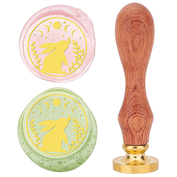 PandaHall CRASPIRE Rabbit Wax Seal Stamp 25mm Moon Animal Sealing Wax Stamp Retro Vintage Removable Brass Head with Wooden Handle for...
PandaHall CRASPIRE Rabbit Wax Seal Stamp 25mm Moon Animal Sealing Wax Stamp Retro Vintage Removable Brass Head with Wooden Handle for...