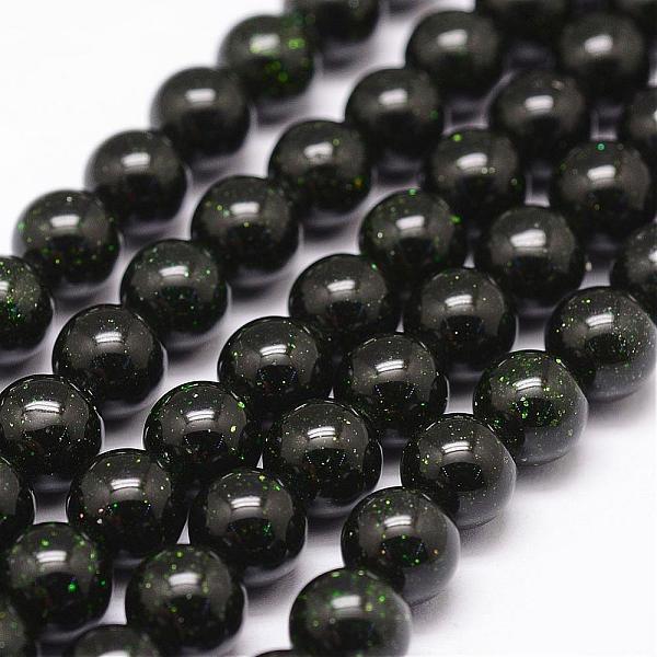 PandaHall Synthetic Green Goldstone Beads Strands, Dyed & Heated, Round, 8mm, Hole: 1.2mm, 48pcs/strand, 14.5~15 inch Green Goldstone Round
PandaHall Synthetic Green Goldstone Beads Strands, Dyed & Heated, Round, 8mm, Hole: 1.2mm, 48pcs/strand, 14.5~15 inch Green Goldstone Round