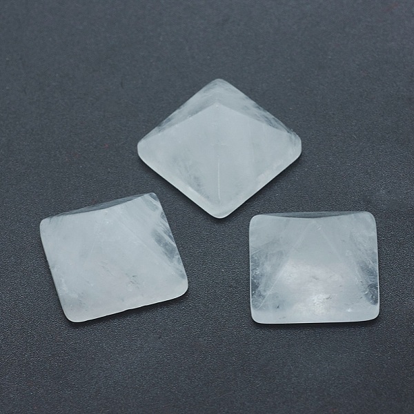 PandaHall Natural Quartz Crystal Cabochons, Rock Crystal Cabochons, Pyramid, 20x20x12~13mm, Diagonal Length: 26mm Quartz Crystal Pyramid
PandaHall Natural Quartz Crystal Cabochons, Rock Crystal Cabochons, Pyramid, 20x20x12~13mm, Diagonal Length: 26mm Quartz Crystal Pyramid