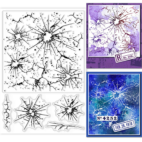 PandaHall GLOBLELAND Broken Glass Background Clear Stamps for DIY Scrapbooking Irregular Background Silicone Clear Stamp Seals Transparent...
PandaHall GLOBLELAND Broken Glass Background Clear Stamps for DIY Scrapbooking Irregular Background Silicone Clear Stamp Seals Transparent...