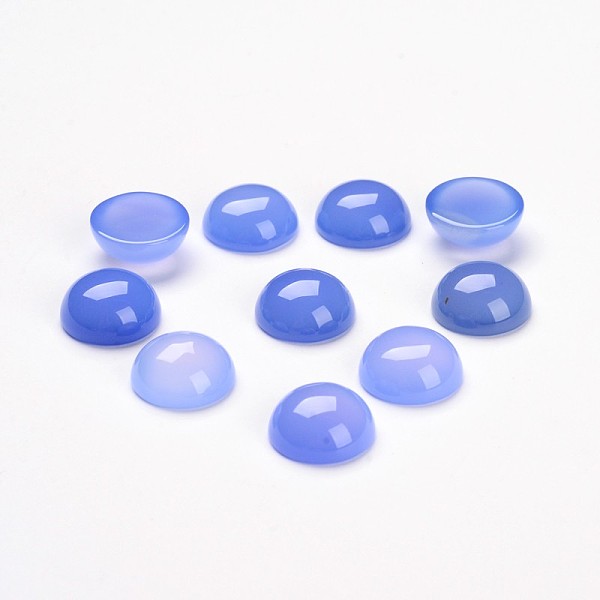 PandaHall Half Round/Dome Dyed Natural Agate Cabochons, Mauve, 8x3~4.5mm Natural Agate Half Round Purple
PandaHall Half Round/Dome Dyed Natural Agate Cabochons, Mauve, 8x3~4.5mm Natural Agate Half Round Purple