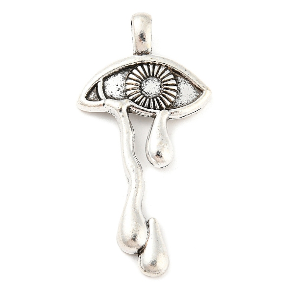 PandaHall Tibetan Style Alloy Pendants, Antique Silver, Eye, 47x23.5x6.5mm, Hole: 5x3.5mm Alloy Eye
PandaHall Tibetan Style Alloy Pendants, Antique Silver, Eye, 47x23.5x6.5mm, Hole: 5x3.5mm Alloy Eye