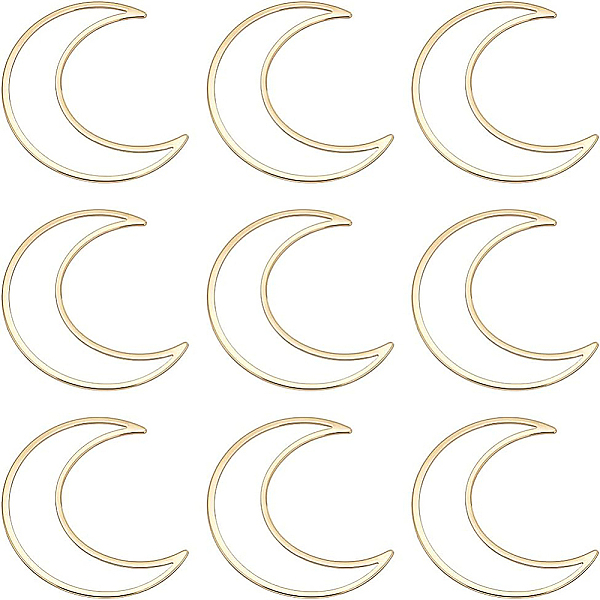 PandaHall BENECREAT 10pcs Real 18K Gold Plated Moon Linking Rings Brass Hollow Frames Links Connector Charms for Bracelets Necklace Jewelry...
PandaHall BENECREAT 10pcs Real 18K Gold Plated Moon Linking Rings Brass Hollow Frames Links Connector Charms for Bracelets Necklace Jewelry...