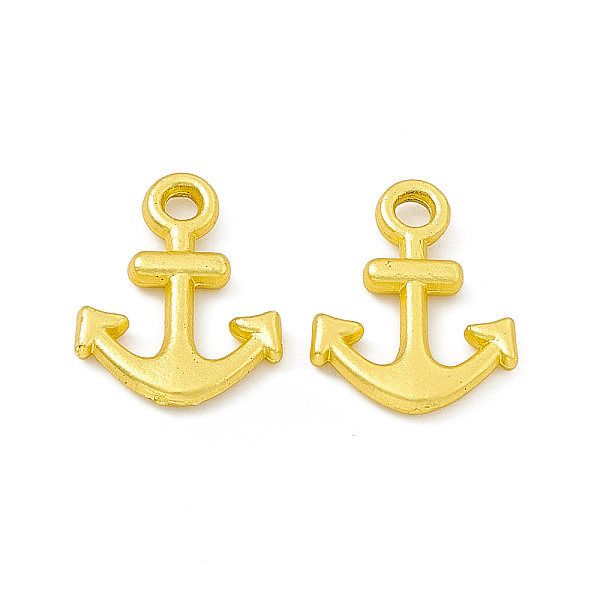PandaHall Rack Plating Alloy Charms, Cadmium Free & Lead Free & Nickle Free, Anchor Charms, Matte Gold Color, 13.5x10.5x2mm, Hole: 1.8mm...
PandaHall Rack Plating Alloy Charms, Cadmium Free & Lead Free & Nickle Free, Anchor Charms, Matte Gold Color, 13.5x10.5x2mm, Hole: 1.8mm...