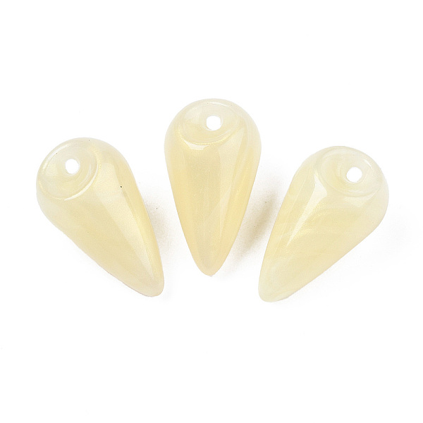 PandaHall Opaque Acrylic Pendants, Two Tone Color, with Glitter Powder, Teardrop, Lemon Chiffon, 25x14mm, Hole: 1.8mm, about 239pcs/500g...
PandaHall Opaque Acrylic Pendants, Two Tone Color, with Glitter Powder, Teardrop, Lemon Chiffon, 25x14mm, Hole: 1.8mm, about 239pcs/500g...