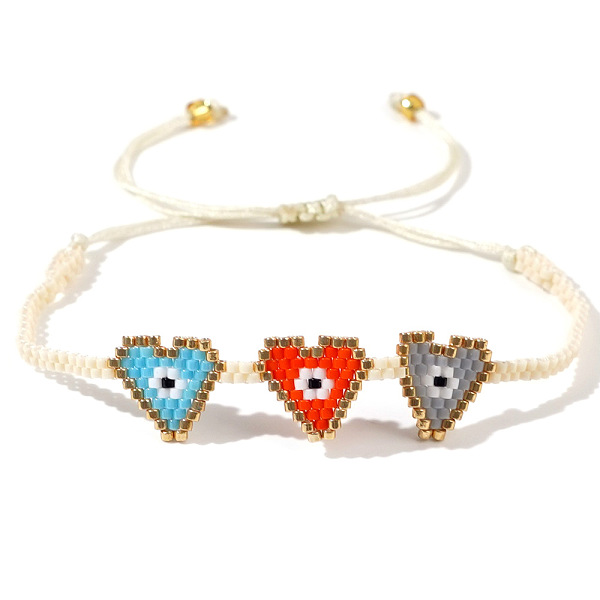 PandaHall Colorful Heart Bracelet for Couples and Best Friends Handmade Beaded Eye Glass
PandaHall Colorful Heart Bracelet for Couples and Best Friends Handmade Beaded Eye Glass