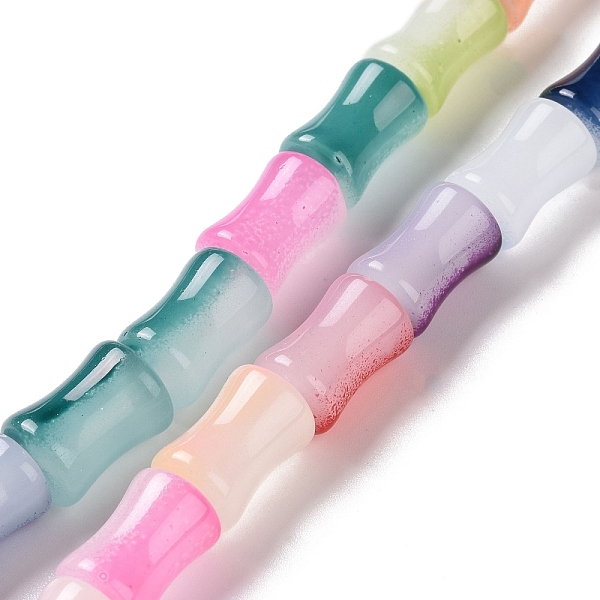 PandaHall Glass Beads Strands, Bamboo Stick Shape, Colorful, 11.5~12x8~8.5mm, Hole: 1.1mm, about 30Pcs/strand, 14.17 inch(36cm) Glass Bamboo
PandaHall Glass Beads Strands, Bamboo Stick Shape, Colorful, 11.5~12x8~8.5mm, Hole: 1.1mm, about 30Pcs/strand, 14.17 inch(36cm) Glass Bamboo