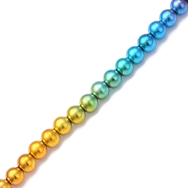 PandaHall Electroplate Synthetic Non-magnetic Hematite Beads Strands, Round, Rainbow Plated, 8x7mm, Hole: 1.5mm, about 53pcs/strand, 14.88...
PandaHall Electroplate Synthetic Non-magnetic Hematite Beads Strands, Round, Rainbow Plated, 8x7mm, Hole: 1.5mm, about 53pcs/strand, 14.88...