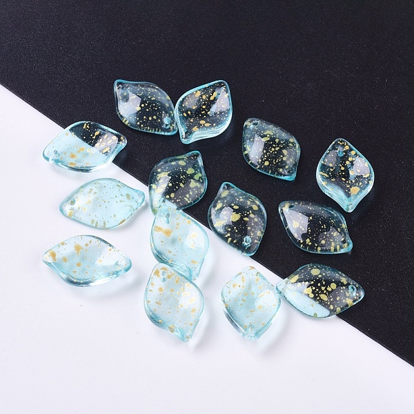 PandaHall Transparent Glass Pendants, with Glitter Powder, Petal, Sky Blue, 19x13x4.5mm, Hole: 1mm Glass Flower Blue
PandaHall Transparent Glass Pendants, with Glitter Powder, Petal, Sky Blue, 19x13x4.5mm, Hole: 1mm Glass Flower Blue