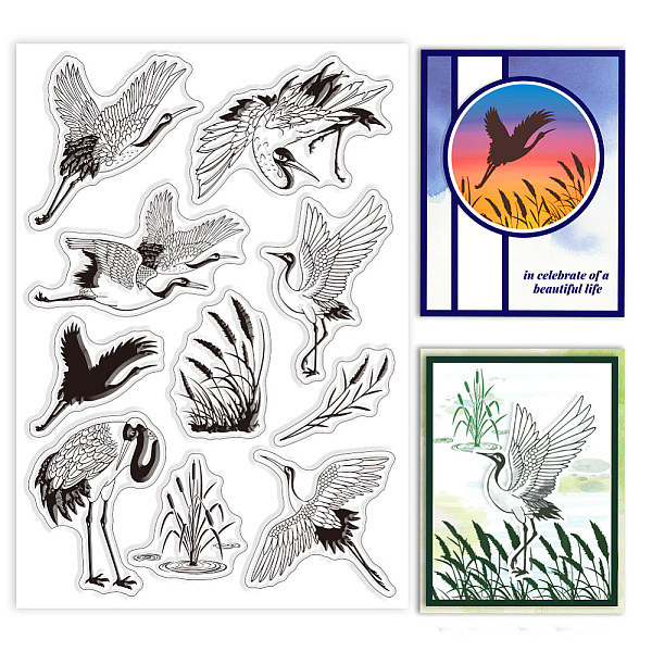 PandaHall Custom PVC Plastic Clear Stamps, for DIY Scrapbooking, Photo Album Decorative, Cards Making, Crane, 160x110x3mm Plastic Crane...
PandaHall Custom PVC Plastic Clear Stamps, for DIY Scrapbooking, Photo Album Decorative, Cards Making, Crane, 160x110x3mm Plastic Crane...